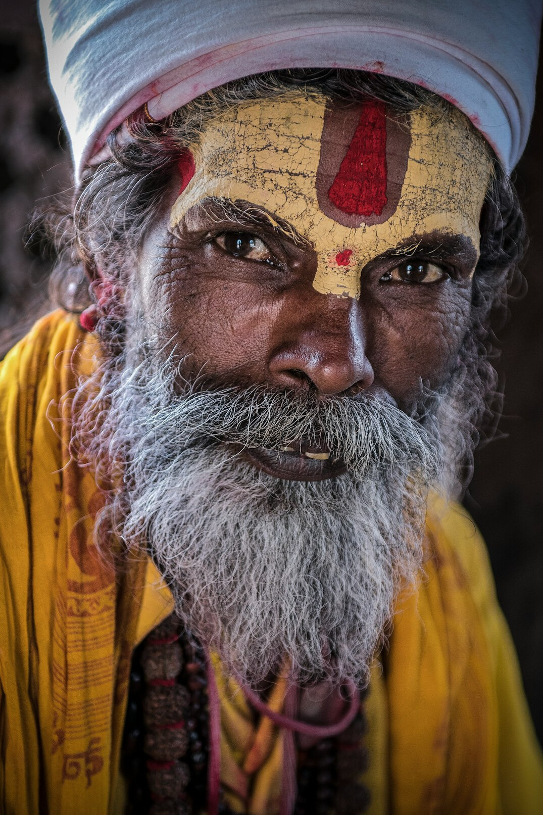 Portrait of a man with a beard